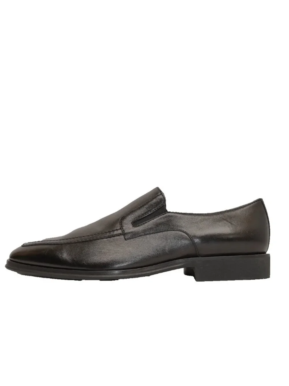 New! Bruno Magli RAGING LEATHER SLIP-ON BLACK LEATHER Loafer Size 9 M DD543
